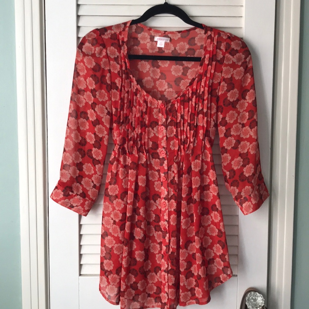 Button-down Blouse